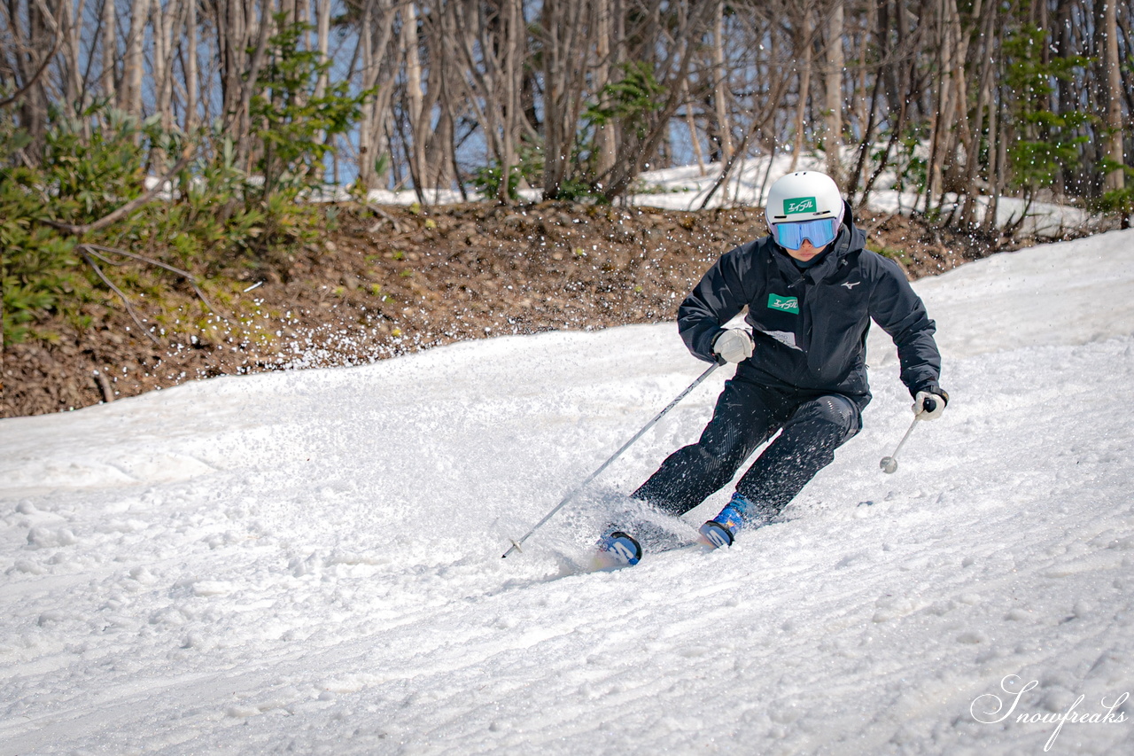 キロロリゾート｜ポカポカ陽気で絶好の春スキー日和♪こんな日は、みんなで思いっきり春雪を満喫しましょう！